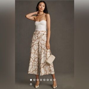 Anthropologie Maeve Printed Palazzo Pants